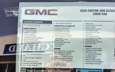 2026 GMC Canyon Elevation