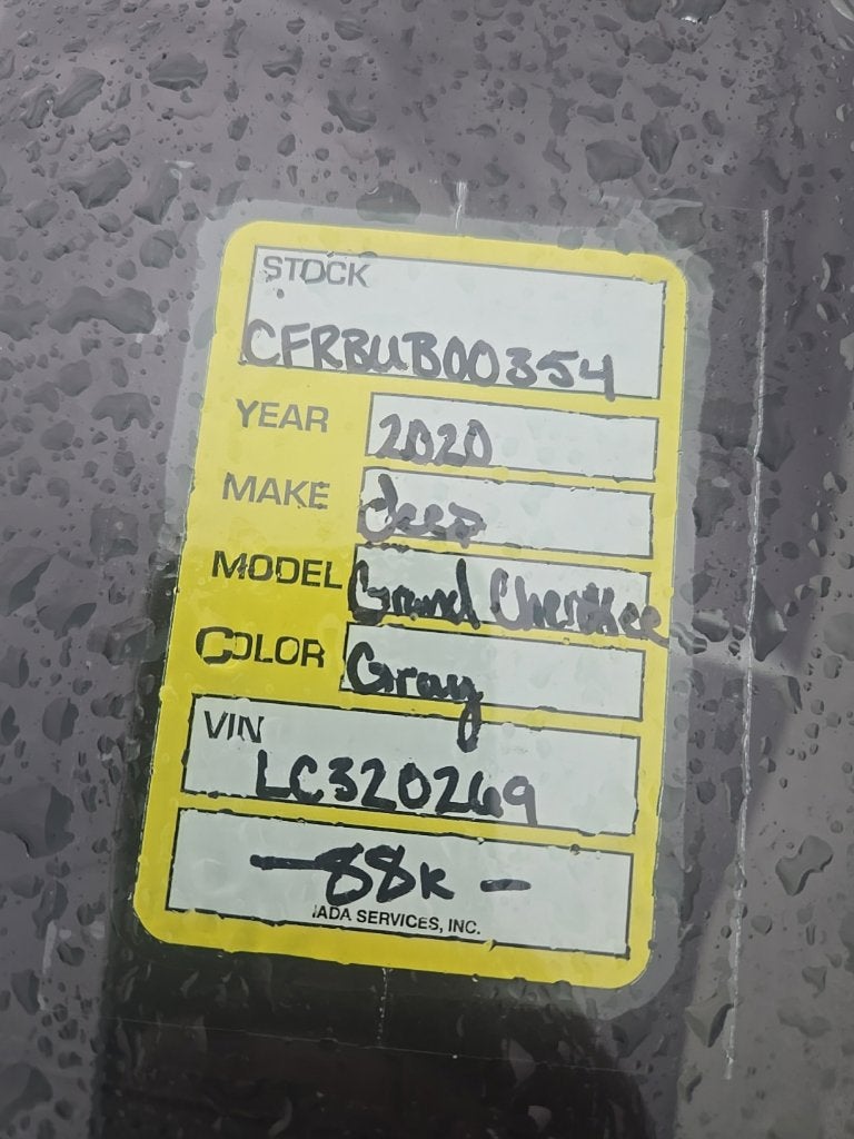 2020 Jeep Grand Cherokee Summit